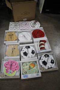 lot 613 image: Lot of (12) Wall Clocks (in original packaging)