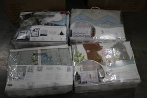 lot 644 image: Lot of (4) Trend Lab Crib Sets (in original packaging)