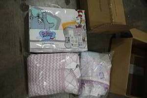 lot 676 image: Lot of (3) Crib Sets (in original packaging)