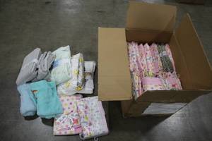 lot 665 image: Lot of (34) Baby Blankets