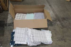 lot 663 image: Lot of (50) Baby Receiver Blankets