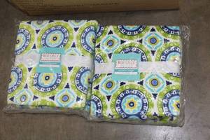 lot 673 image: Lot of (12) Waverly by Trend Lab Nursery Throws