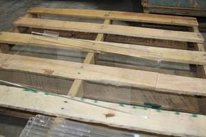 lot 483 image: Lot of (8) Slatwall Shelving 24x12