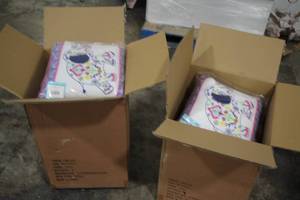 lot 698 image: Lot of (10) Santa Maria Elephant theme Pillows