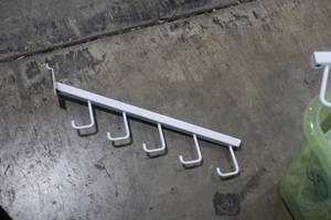 lot 493C image: Lot of (40) 17 Slatwall Rail Hangers
