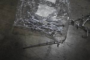 lot 495C image: Lot of (12) 9 Pegboard Hangers