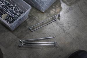 lot 498 image: Lot of (30) 9-12 Pegboard Hangers