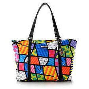 Britto Nylon Tote Bag