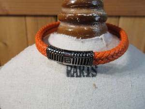 Invicta Jewelry LadiesMens Stainless Steel 8.25 Double Row Braided Leather Bracelet