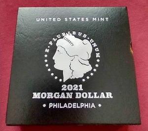 2021-P Morgan Dollar With Box & Paperwork