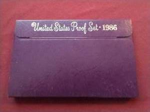 1986 U.S. Mint Proof Set