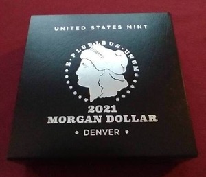 2021-D Morgan Dollar With Box & Paperwork