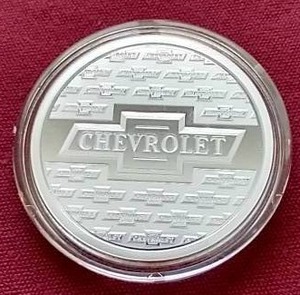 Licensed Chevy 1 Oz. Silver Round
