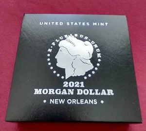 2021-O Morgan Dollar With Box & Paperwork