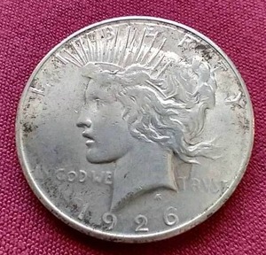 1926-S Peace Dollar