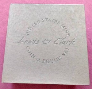 2004 Lewis & Clark Silver Dollar With PouchBoxPaperwork