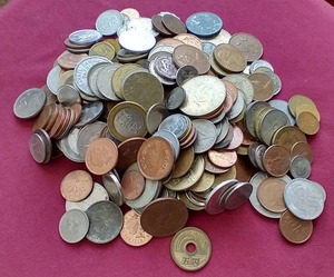 Huge 2.5 Lb. Bag of Foreign Coins