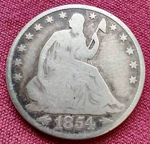 1854-O Liberty Seated Half Dollar