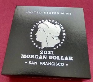 2021-S Morgan Dollar With Box & Paperwork