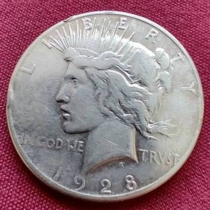 1928-S Peace Dollar
