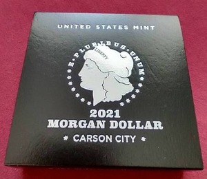 2021-CC Morgan Dollar With Box & Paperwork