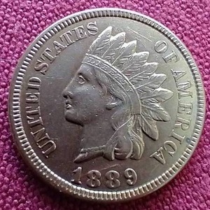 1889 Indian Penny - Gorgeous