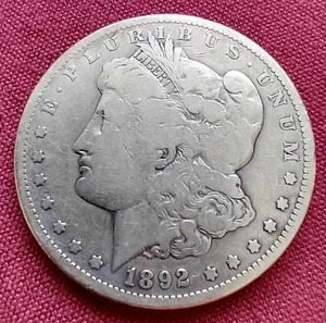 1892-CC Morgan Dollar