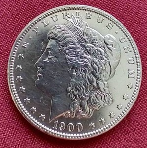 1900 Morgan Dollar