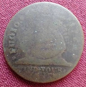 1787 Fugio Cent - WOW