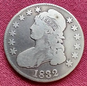 1832 Capped Bust Half Dollar