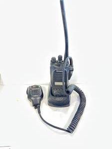 lot 34 image: Kenwood TK-5210 2 Way Radio, KMC-41 Microphone, Base