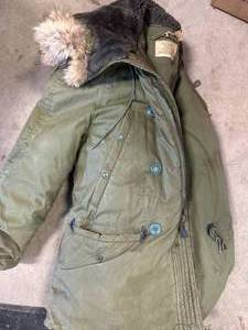 lot 61 image: 1950s Military (below zero) Flying Jacket Size M