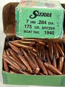 lot 67 image: Lot of 200 7mm 175gr Bullets