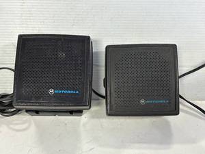 lot 73 image: Lot of 2 Motorola Speakers