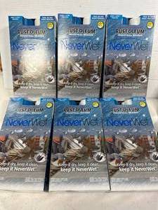 lot 77 image: Case of 6 Rustoleum Never Wet ($150 total retail)