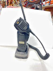 lot 83 image: Kenwood TK-5210 2 Way Radio, Microphone, Base
