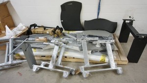 Large Assortment of Office Furniture Parts