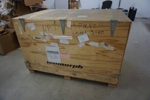 Large Wood Hinged Crate