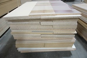 Large Assortment of Wood Panels in Various Sizes and Colors