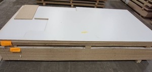 Pallet of Linen SideLiner Side Wood Panels