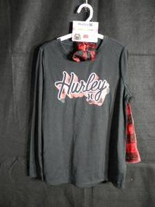 lot 65 image: Brand New with Tags Hurley Girls Sleep Set Size 14