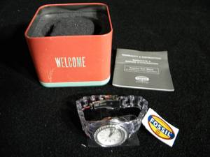 lot 89 image: Brand New Fossil Mens Watch with Original Box