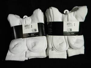 lot 103 image: Brand New Lot of 2 (6 Packs) Under Armor Cotton Socks Size Large