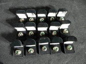 lot 153 image: North American Hunting Rings Set of 15