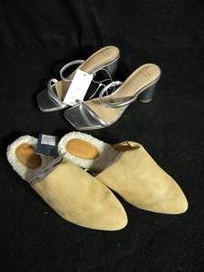 lot 200 image: Brand New with Tags Lot of 2 Womens Sandal and Slippers Size 7 12