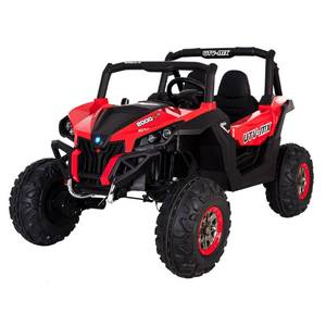 lot 10 image: Brand New Blazin Wheels Wild Cross UTV 12V 2-Seater Ride-On - Red