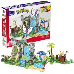 lot 12 image: Brand New - Unopened Mega Bloks MEGA Pokemon Ultimate Jungle Expedition 1362-Pc. Building Set