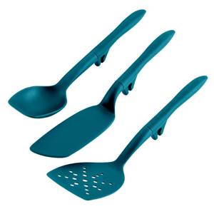 lot 22 image: Brand New Rachael Ray Tools and Gadgets 3-Pc. Lazy Tool Set - Teal