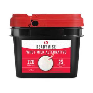 lot 110 image: Brand New 120-Servings Milk Alternative with Bucket