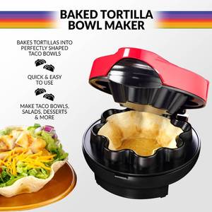 lot 112 image: Brand New - Sealed Taco Tuesday Baked Tortilla Bowl Maker